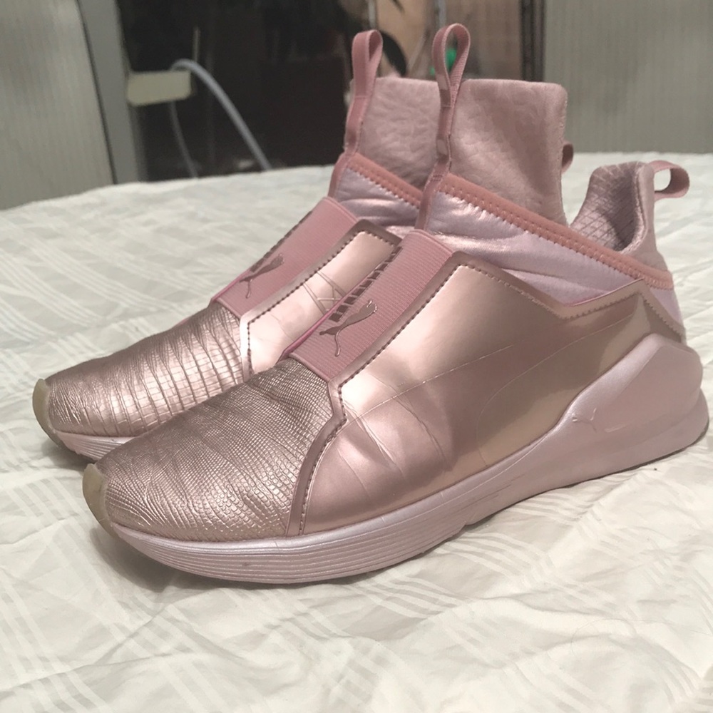 Puma Fierce Core Pink Plastic sneakers Sz. 9